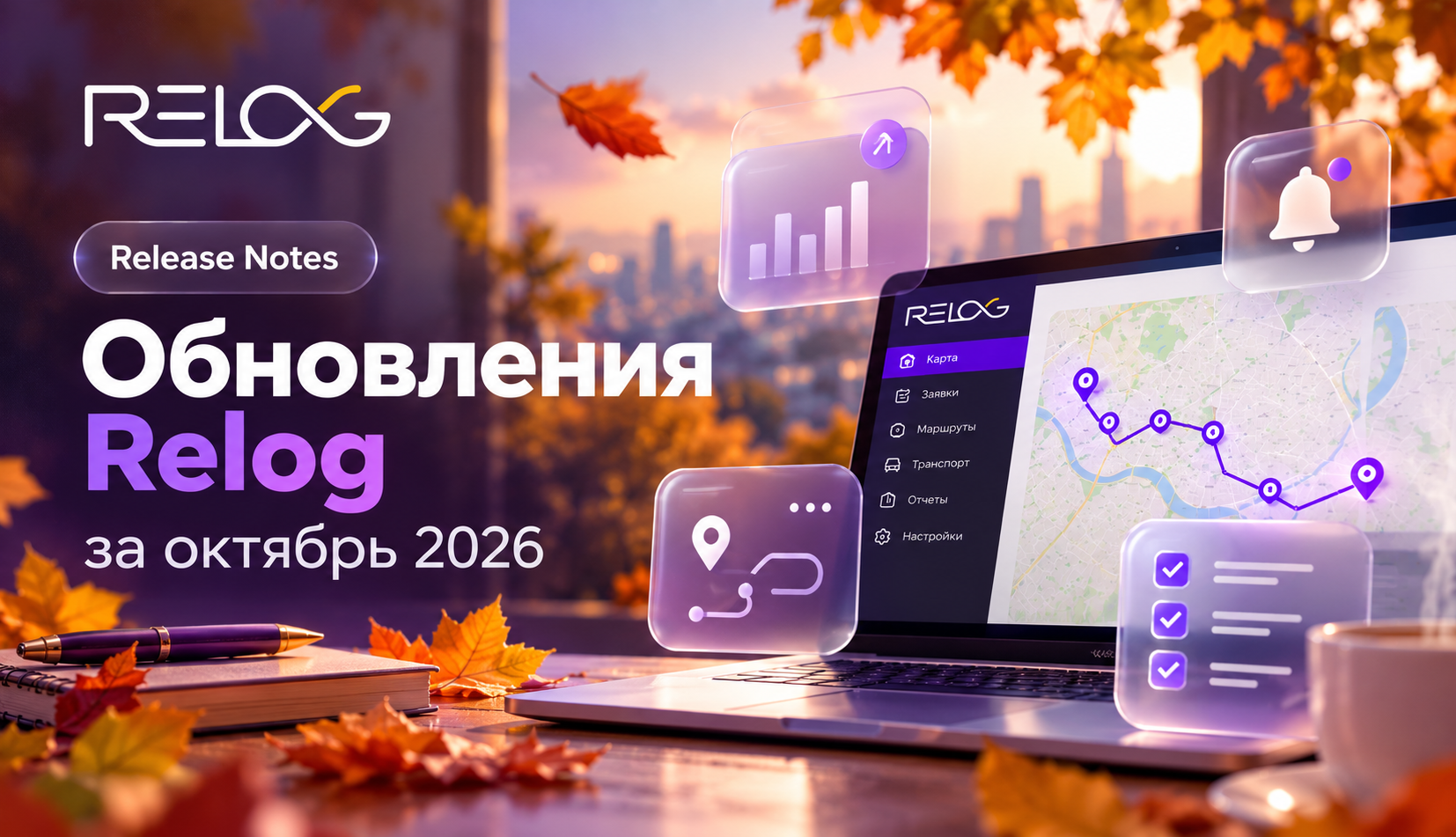 Release notes. Обновления Relog за октябрь 2026 года.